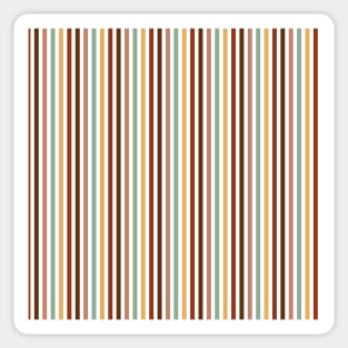 Groovy Pin Stripes Sticker